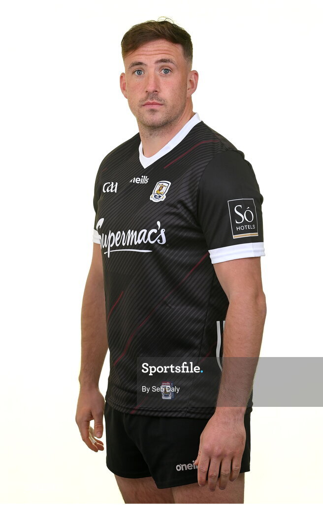 13 April 2023; Goalkeeper Bernie Power during a Galway football squad portrait session at Milltown GAA in Galway. Photo by Seb Daly/Sportsfile