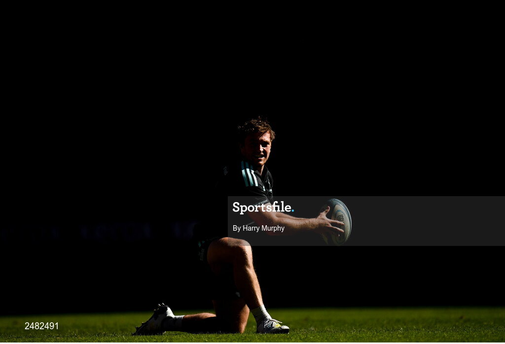 14 April 2023; Liam Turner during the Leinster Rugby captain's run at Emirates Airlines Park in Johannesburg, South Africa. Photo by Harry Murphy/Sportsfile