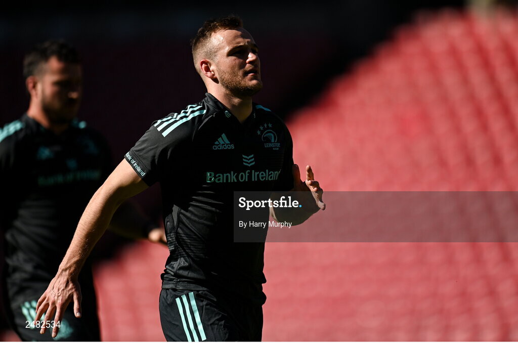 14 April 2023; Nick McCarthy during the Leinster Rugby captain's run at Emirates Airlines Park in Johannesburg, South Africa. Photo by Harry Murphy/Sportsfile