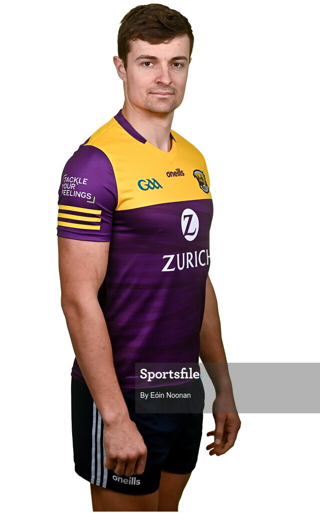 6 March 2023; Jack O'Connor during a Wexford hurling squad portrait session at Wexford GAA Centre of Excellence in Ferns, Wexford. Photo by Eóin Noonan/Sportsfile