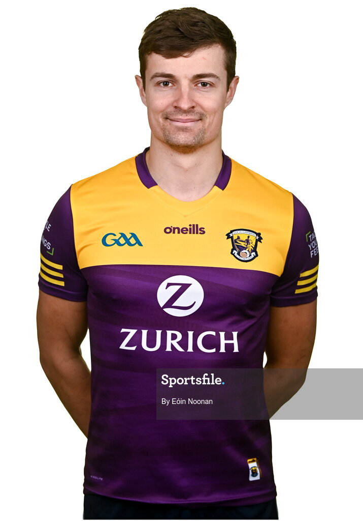 6 March 2023; Jack O'Connor during a Wexford hurling squad portrait session at Wexford GAA Centre of Excellence in Ferns, Wexford. Photo by Eóin Noonan/Sportsfile