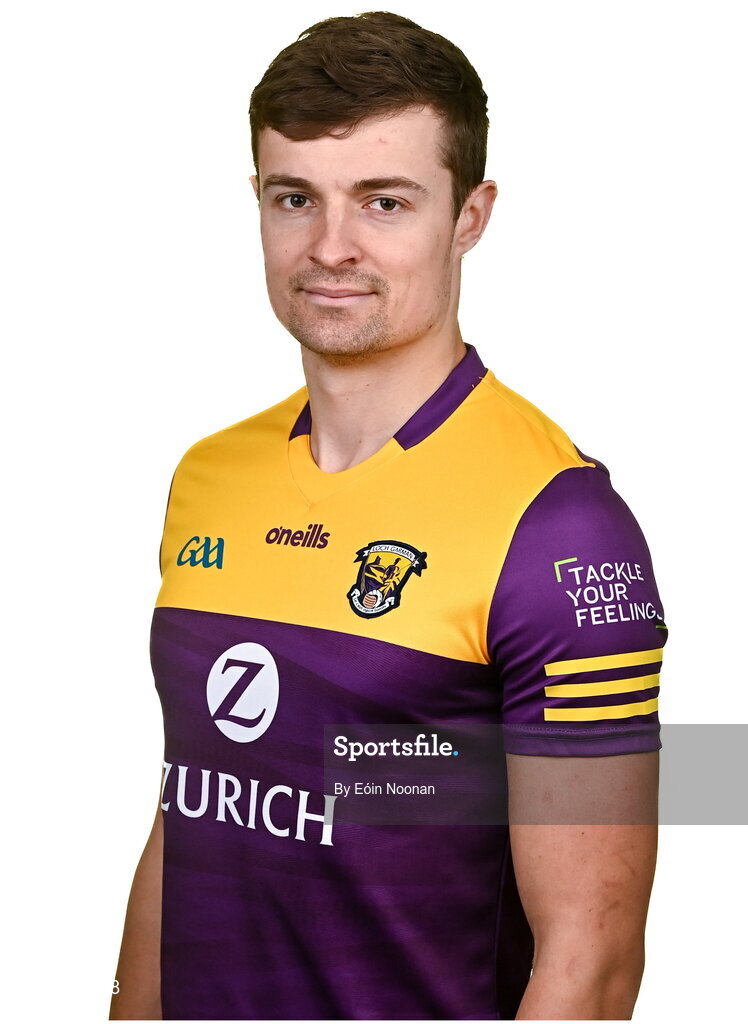 6 March 2023; Jack O'Connor during a Wexford hurling squad portrait session at Wexford GAA Centre of Excellence in Ferns, Wexford. Photo by Eóin Noonan/Sportsfile