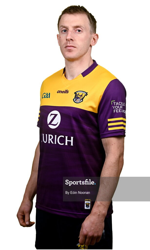 6 March 2023; Liam Og McGovern during a Wexford hurling squad portrait session at Wexford GAA Centre of Excellence in Ferns, Wexford. Photo by Eóin Noonan/Sportsfile