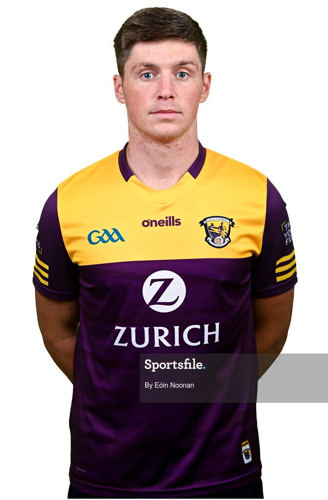 6 March 2023; Conor McDonald during a Wexford hurling squad portrait session at Wexford GAA Centre of Excellence in Ferns, Wexford. Photo by Eóin Noonan/Sportsfile