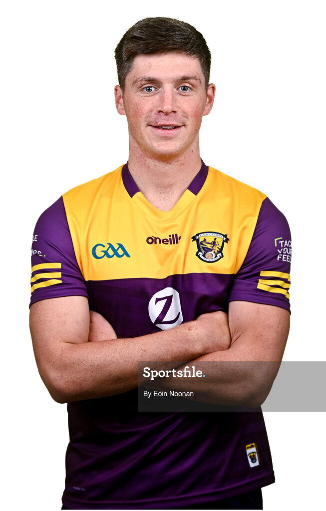 6 March 2023; Conor McDonald during a Wexford hurling squad portrait session at Wexford GAA Centre of Excellence in Ferns, Wexford. Photo by Eóin Noonan/Sportsfile