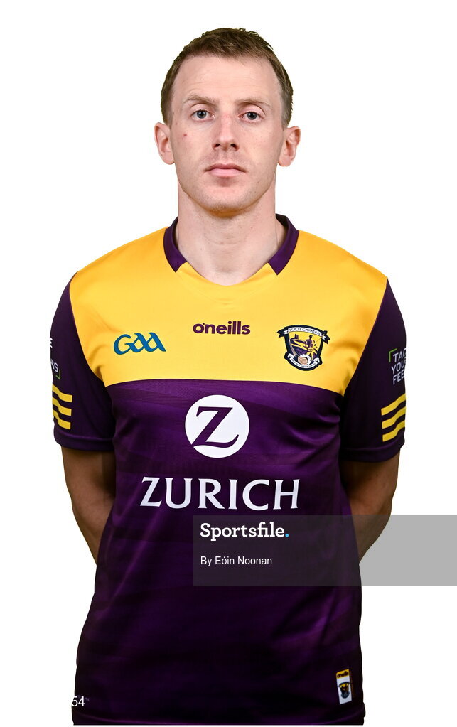 6 March 2023; Liam Og McGovern during a Wexford hurling squad portrait session at Wexford GAA Centre of Excellence in Ferns, Wexford. Photo by Eóin Noonan/Sportsfile