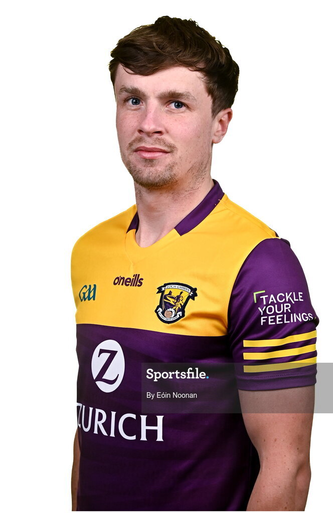 6 March 2023; Ian Carty during a Wexford hurling squad portrait session at Wexford GAA Centre of Excellence in Ferns, Wexford. Photo by Eóin Noonan/Sportsfile