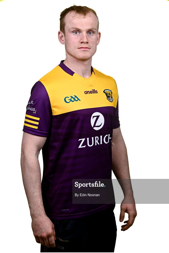 6 March 2023; Simon Donohoe during a Wexford hurling squad portrait session at Wexford GAA Centre of Excellence in Ferns, Wexford. Photo by Eóin Noonan/Sportsfile