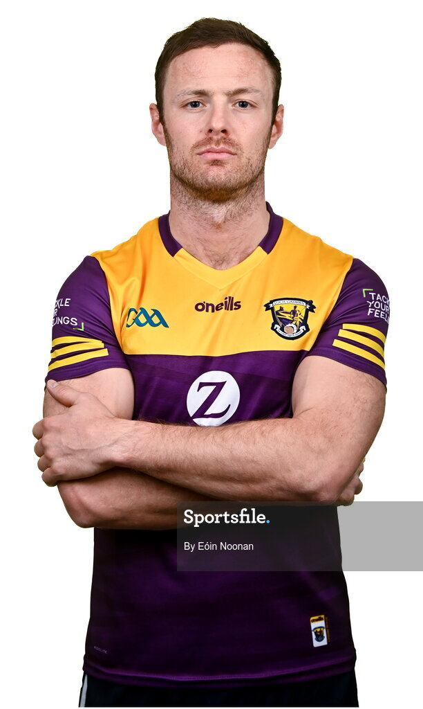 6 March 2023; Matthew O'Hanlon during a Wexford hurling squad portrait session at Wexford GAA Centre of Excellence in Ferns, Wexford. Photo by Eóin Noonan/Sportsfile