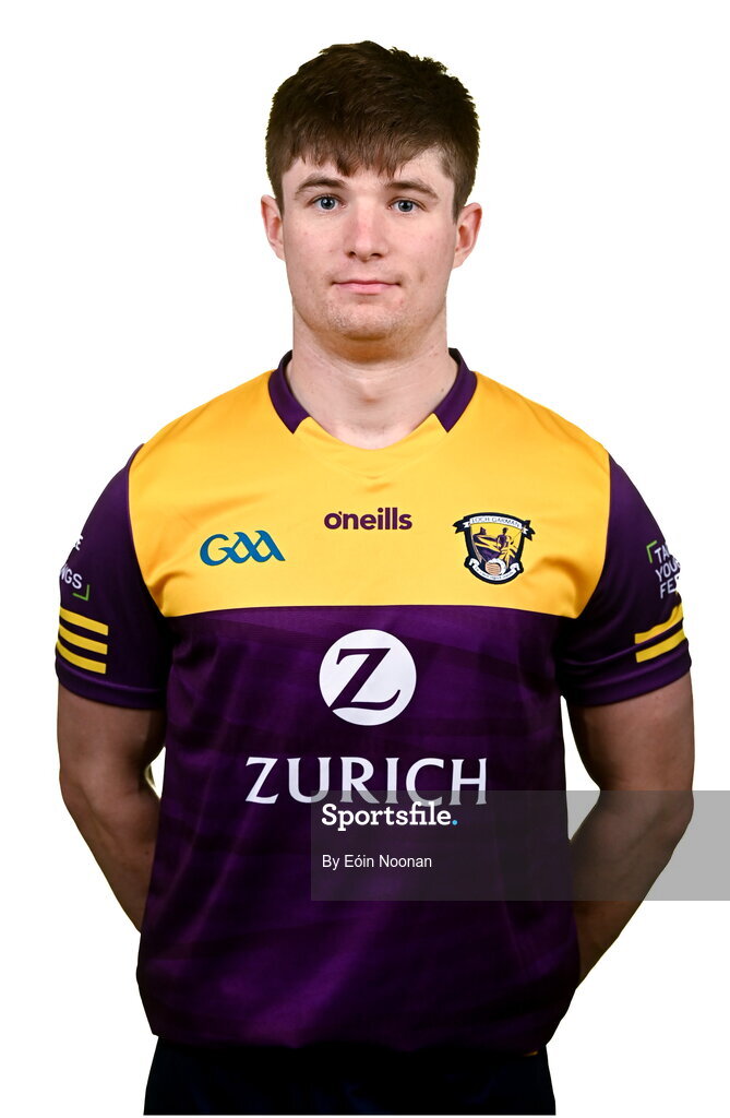 6 March 2023; Ross Banville during a Wexford hurling squad portrait session at Wexford GAA Centre of Excellence in Ferns, Wexford. Photo by Eóin Noonan/Sportsfile