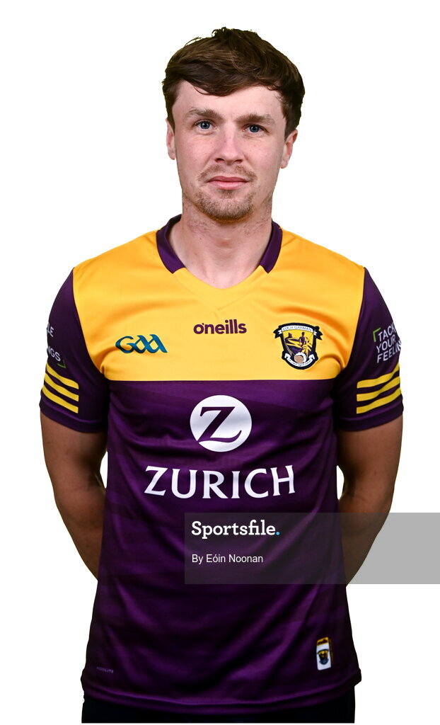 6 March 2023; Ian Carty during a Wexford hurling squad portrait session at Wexford GAA Centre of Excellence in Ferns, Wexford. Photo by Eóin Noonan/Sportsfile