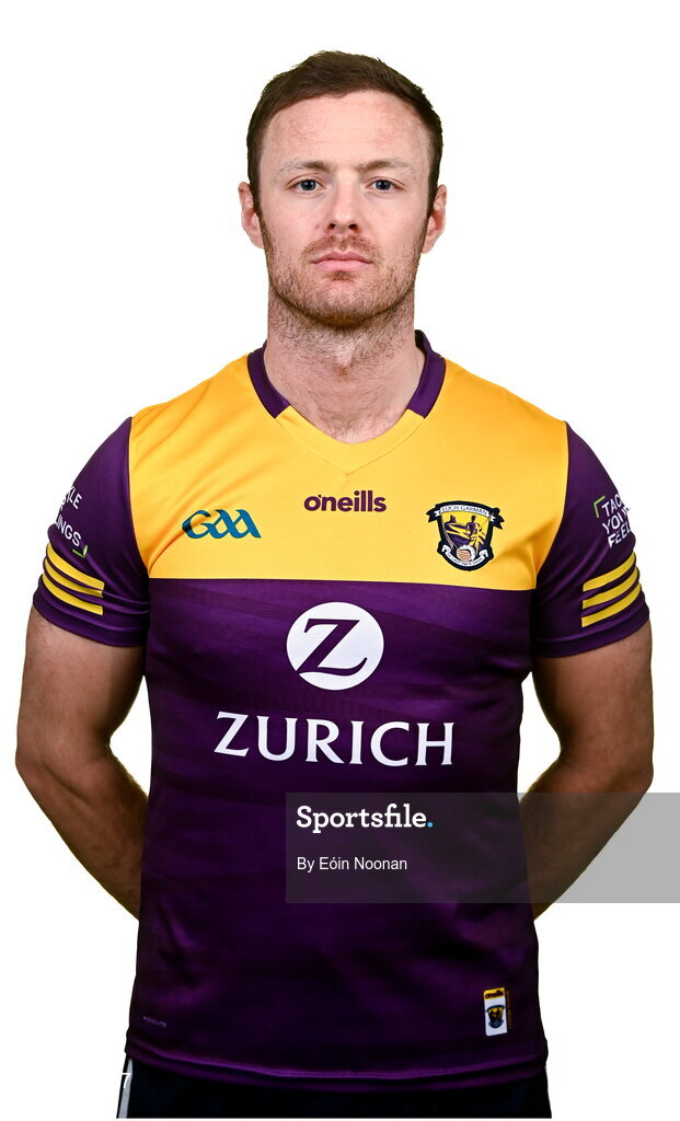 6 March 2023; Matthew O'Hanlon during a Wexford hurling squad portrait session at Wexford GAA Centre of Excellence in Ferns, Wexford. Photo by Eóin Noonan/Sportsfile