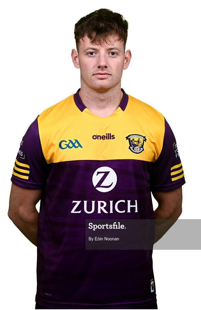 6 March 2023; Rory Higgins during a Wexford hurling squad portrait session at Wexford GAA Centre of Excellence in Ferns, Wexford. Photo by Eóin Noonan/Sportsfile
