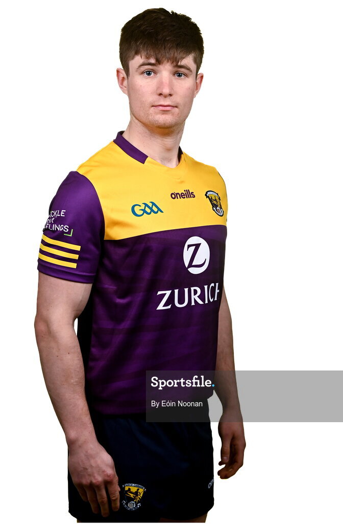 6 March 2023; Ross Banville during a Wexford hurling squad portrait session at Wexford GAA Centre of Excellence in Ferns, Wexford. Photo by Eóin Noonan/Sportsfile