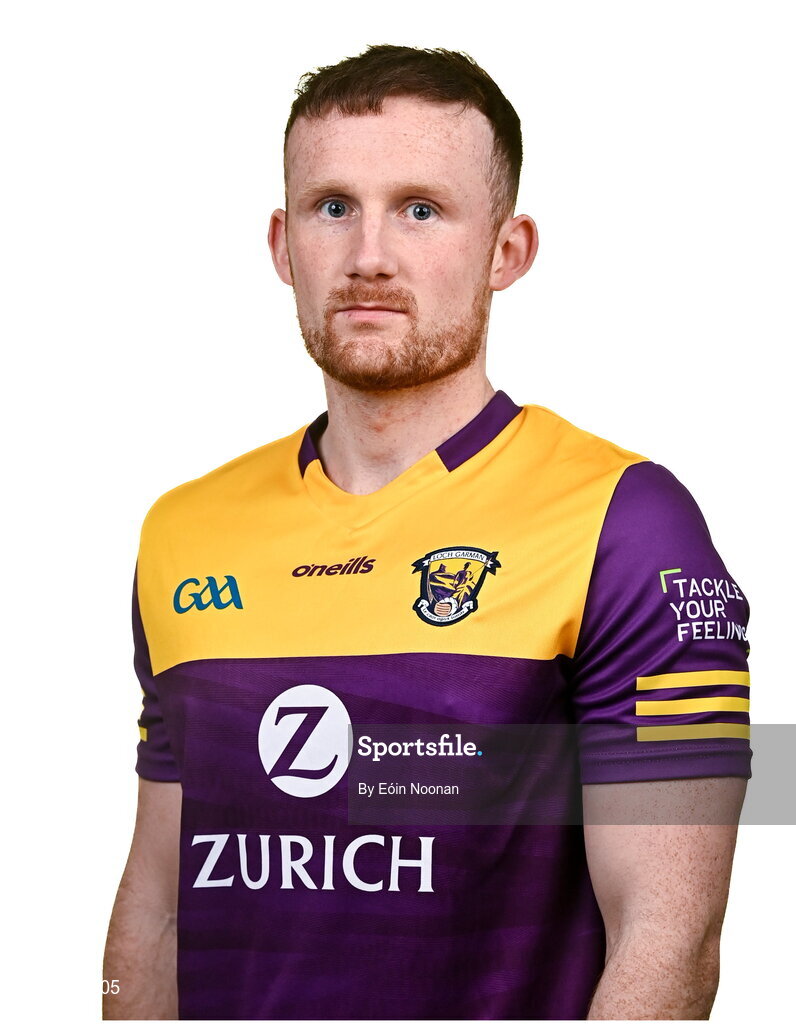 6 March 2023; David Clarke during a Wexford hurling squad portrait session at Wexford GAA Centre of Excellence in Ferns, Wexford. Photo by Eóin Noonan/Sportsfile