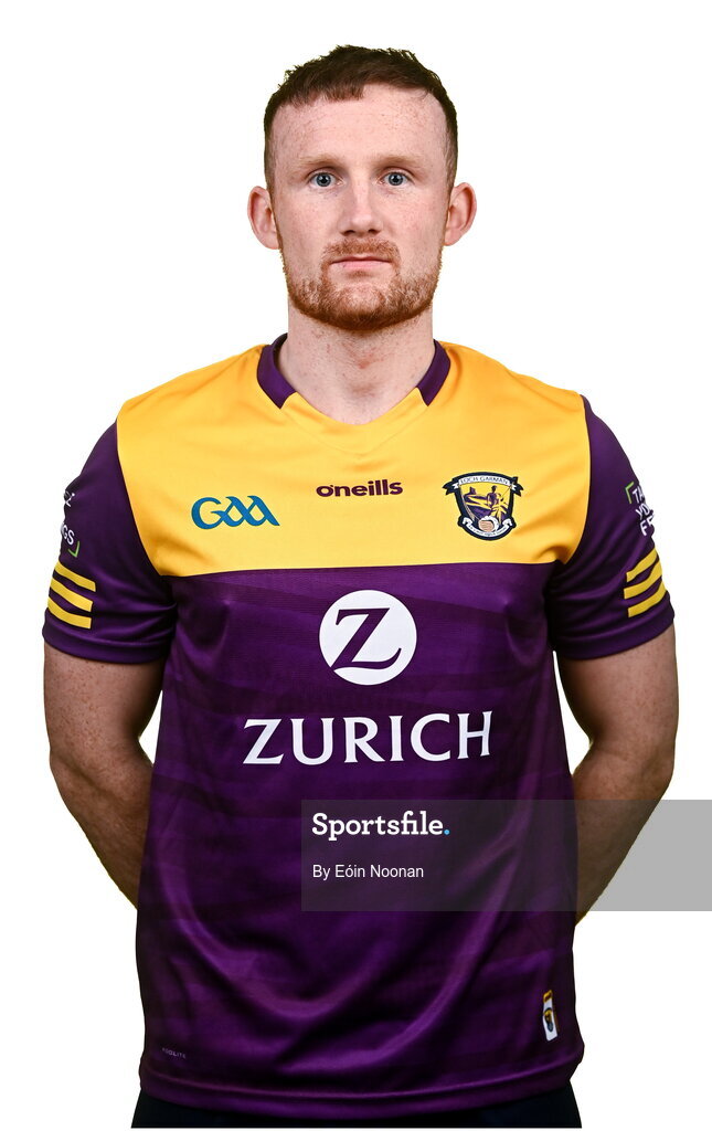 6 March 2023; David Clarke during a Wexford hurling squad portrait session at Wexford GAA Centre of Excellence in Ferns, Wexford. Photo by Eóin Noonan/Sportsfile