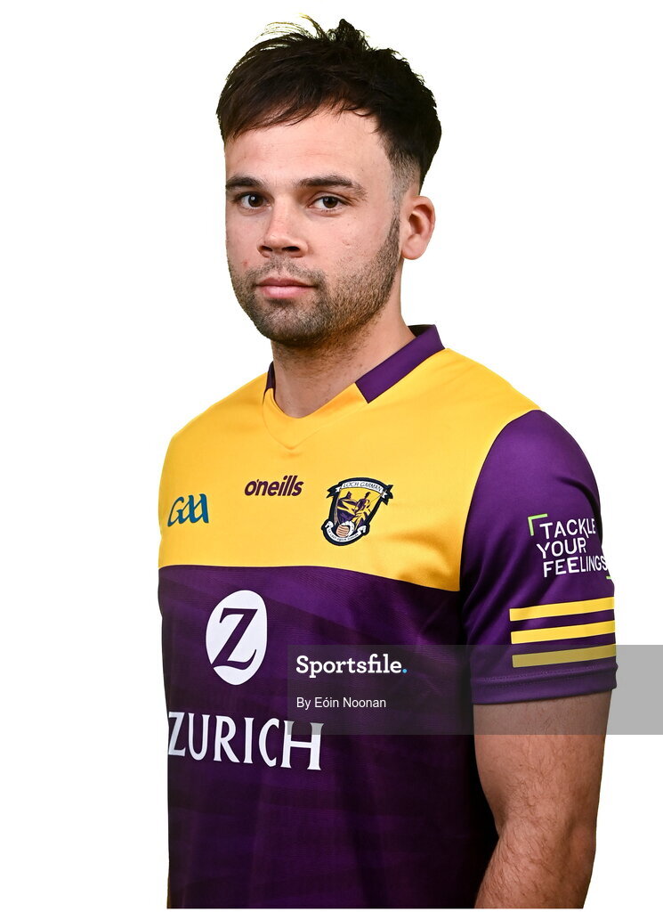 6 March 2023; Conor Devitt during a Wexford hurling squad portrait session at Wexford GAA Centre of Excellence in Ferns, Wexford. Photo by Eóin Noonan/Sportsfile