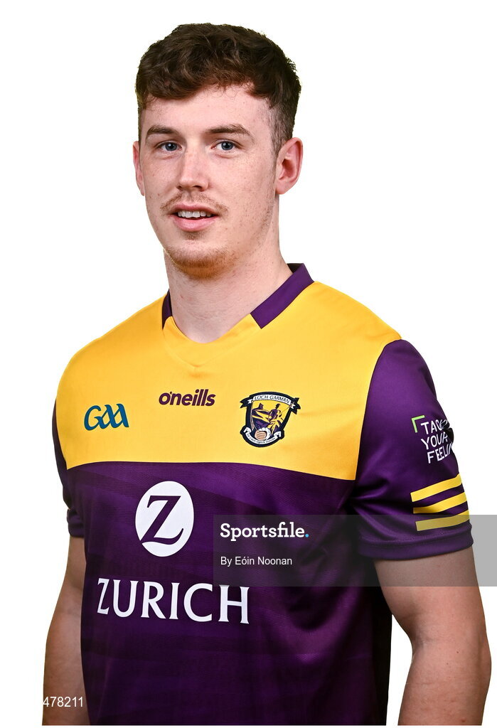 6 March 2023; Cathal Dunbar during a Wexford hurling squad portrait session at Wexford GAA Centre of Excellence in Ferns, Wexford. Photo by Eóin Noonan/Sportsfile
