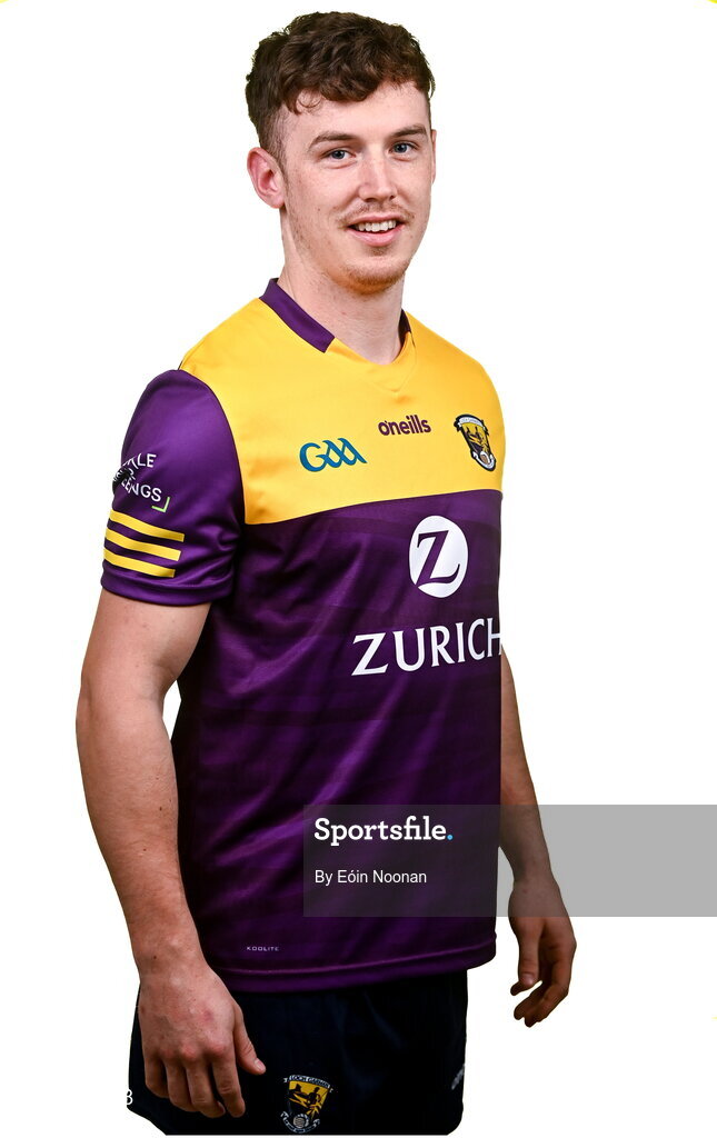 6 March 2023; Cathal Dunbar during a Wexford hurling squad portrait session at Wexford GAA Centre of Excellence in Ferns, Wexford. Photo by Eóin Noonan/Sportsfile