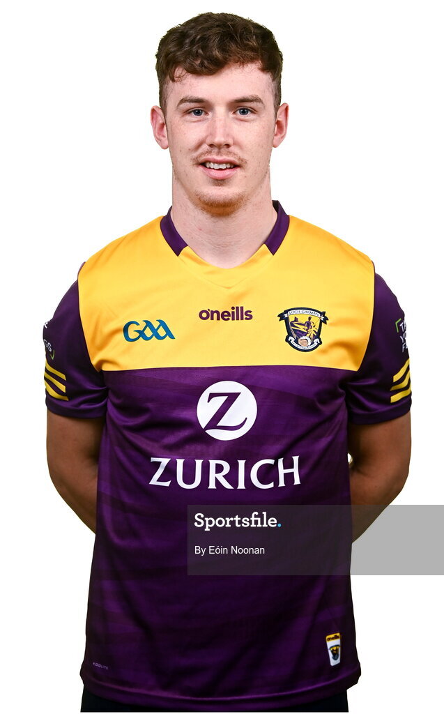 6 March 2023; Cathal Dunbar during a Wexford hurling squad portrait session at Wexford GAA Centre of Excellence in Ferns, Wexford. Photo by Eóin Noonan/Sportsfile