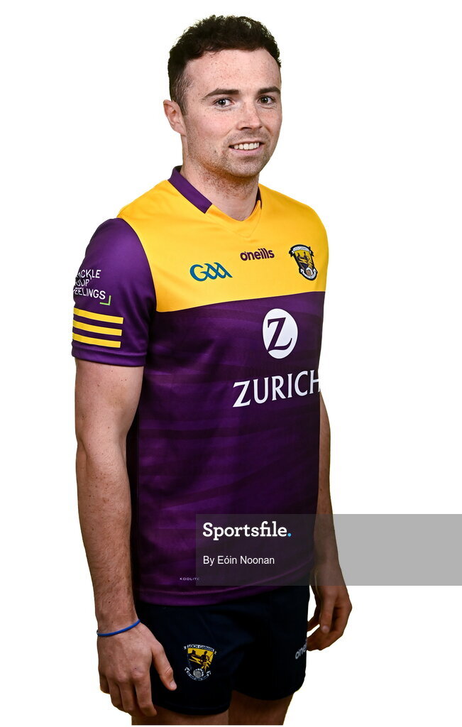 6 March 2023; Rory O'Connor during a Wexford hurling squad portrait session at Wexford GAA Centre of Excellence in Ferns, Wexford. Photo by Eóin Noonan/Sportsfile