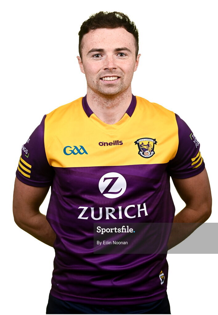 6 March 2023; Rory O'Connor during a Wexford hurling squad portrait session at Wexford GAA Centre of Excellence in Ferns, Wexford. Photo by Eóin Noonan/Sportsfile