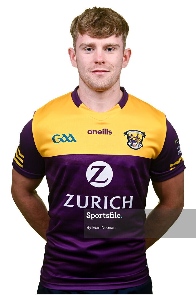 6 March 2023; Jack Doran during a Wexford hurling squad portrait session at Wexford GAA Centre of Excellence in Ferns, Wexford. Photo by Eóin Noonan/Sportsfile
