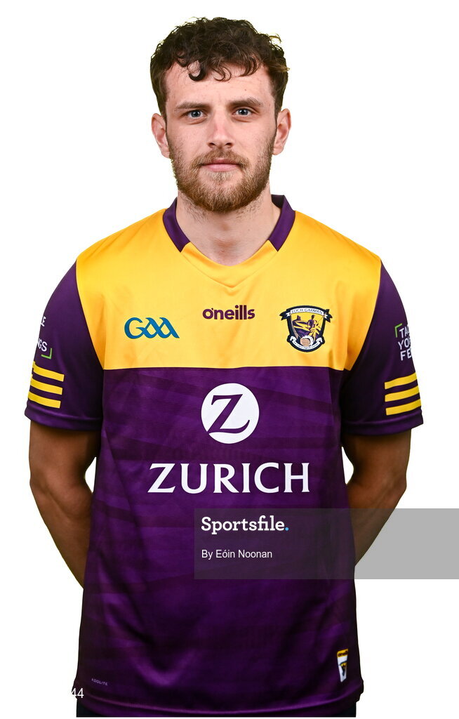6 March 2023; Conor Herane during a Wexford hurling squad portrait session at Wexford GAA Centre of Excellence in Ferns, Wexford. Photo by Eóin Noonan/Sportsfile