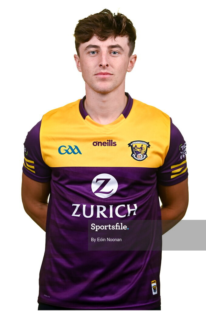 6 March 2023; Aodhan Doyle during a Wexford hurling squad portrait session at Wexford GAA Centre of Excellence in Ferns, Wexford. Photo by Eóin Noonan/Sportsfile