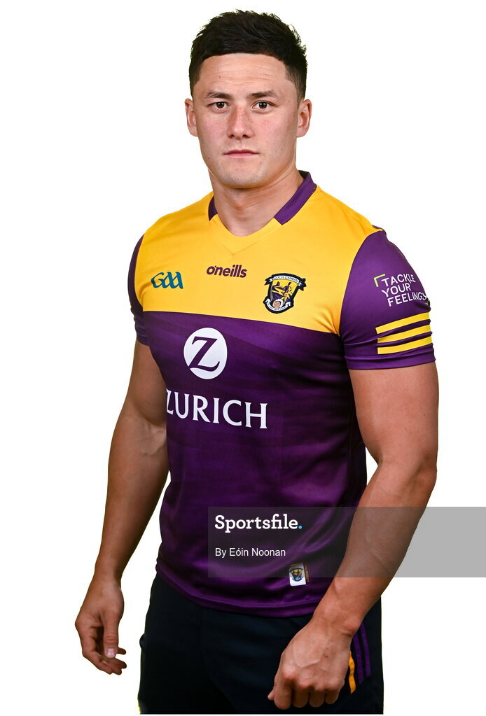6 March 2023; Lee Chin during a Wexford hurling squad portrait session at Wexford GAA Centre of Excellence in Ferns, Wexford. Photo by Eóin Noonan/Sportsfile
