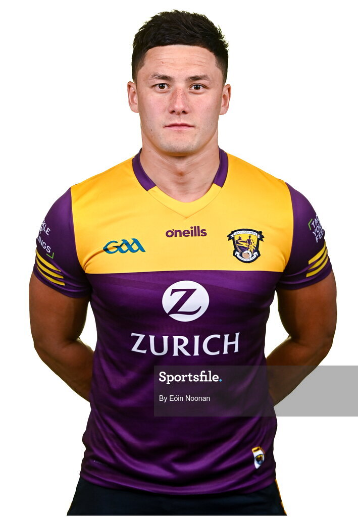 6 March 2023; Lee Chin during a Wexford hurling squad portrait session at Wexford GAA Centre of Excellence in Ferns, Wexford. Photo by Eóin Noonan/Sportsfile