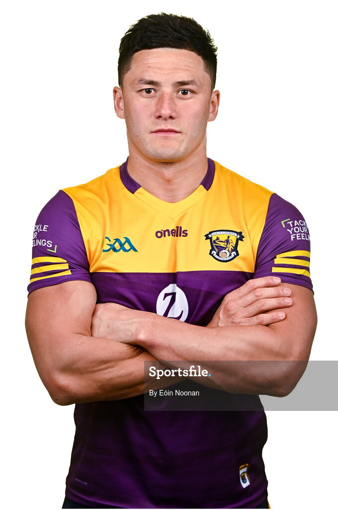 6 March 2023; Lee Chin during a Wexford hurling squad portrait session at Wexford GAA Centre of Excellence in Ferns, Wexford. Photo by Eóin Noonan/Sportsfile