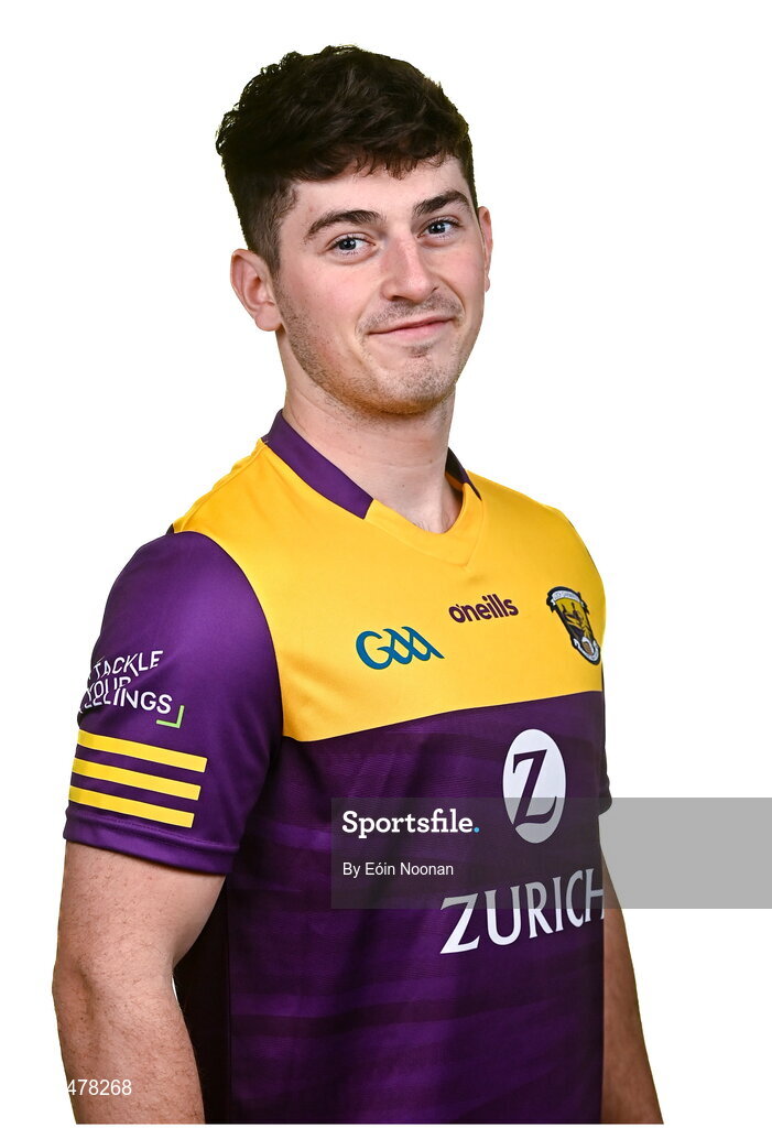 6 March 2023; Niall Murphy during a Wexford hurling squad portrait session at Wexford GAA Centre of Excellence in Ferns, Wexford. Photo by Eóin Noonan/Sportsfile