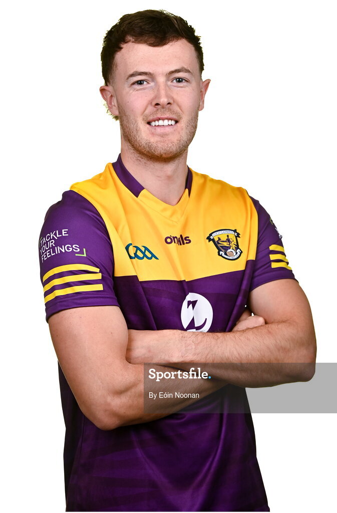 6 March 2023; Joe O'Connor during a Wexford hurling squad portrait session at Wexford GAA Centre of Excellence in Ferns, Wexford. Photo by Eóin Noonan/Sportsfile