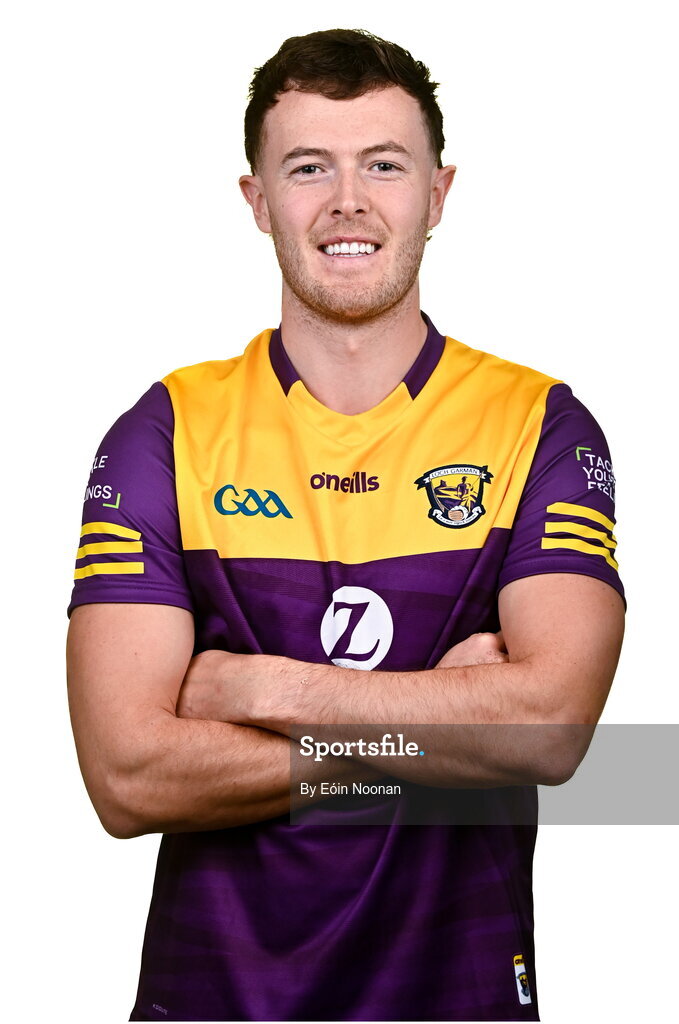 6 March 2023; Joe O'Connor during a Wexford hurling squad portrait session at Wexford GAA Centre of Excellence in Ferns, Wexford. Photo by Eóin Noonan/Sportsfile