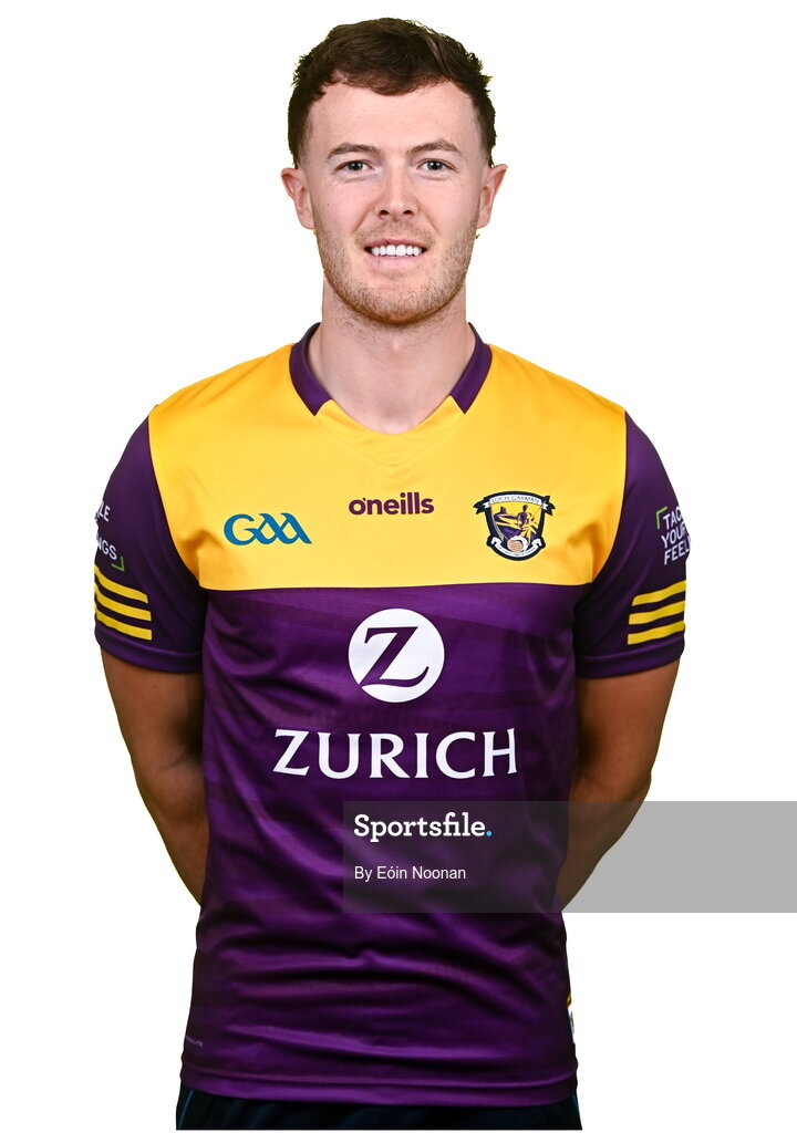 6 March 2023; Joe O'Connor during a Wexford hurling squad portrait session at Wexford GAA Centre of Excellence in Ferns, Wexford. Photo by Eóin Noonan/Sportsfile