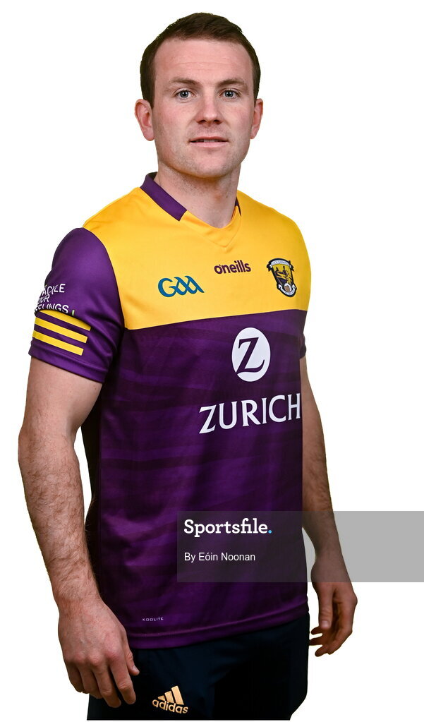 6 March 2023; Kevin Foley during a Wexford hurling squad portrait session at Wexford GAA Centre of Excellence in Ferns, Wexford. Photo by Eóin Noonan/Sportsfile
