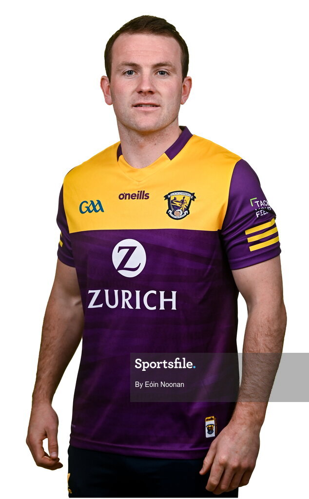 6 March 2023; Kevin Foley during a Wexford hurling squad portrait session at Wexford GAA Centre of Excellence in Ferns, Wexford. Photo by Eóin Noonan/Sportsfile