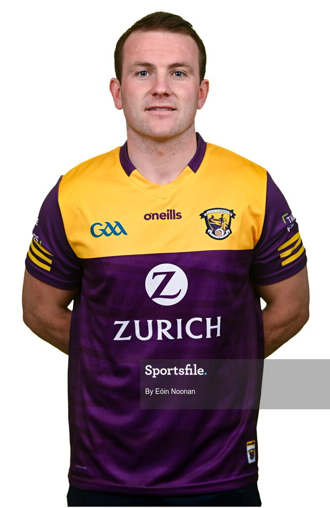 6 March 2023; Kevin Foley during a Wexford hurling squad portrait session at Wexford GAA Centre of Excellence in Ferns, Wexford. Photo by Eóin Noonan/Sportsfile