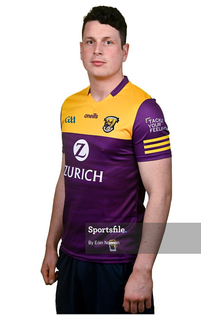 6 March 2023; Liam Ryan during a Wexford hurling squad portrait session at Wexford GAA Centre of Excellence in Ferns, Wexford. Photo by Eóin Noonan/Sportsfile