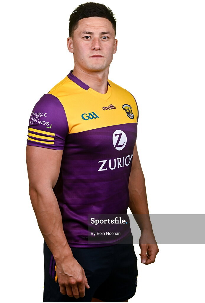 6 March 2023; Lee Chin during a Wexford hurling squad portrait session at Wexford GAA Centre of Excellence in Ferns, Wexford. Photo by Eóin Noonan/Sportsfile