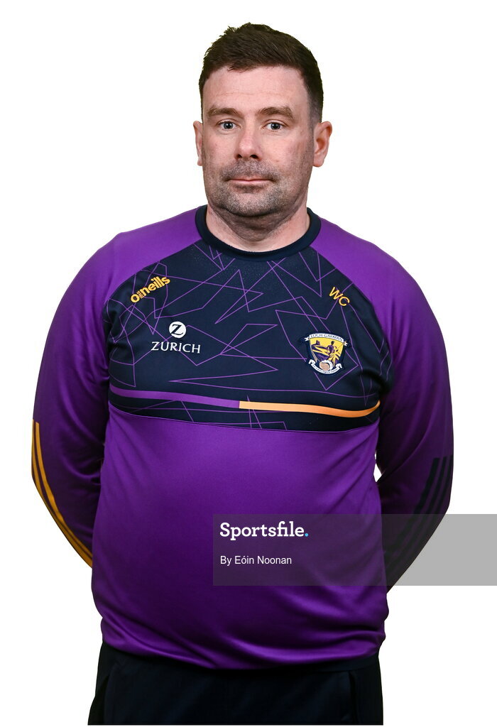6 March 2023; Selector Willie Cleary during a Wexford hurling squad portrait session at Wexford GAA Centre of Excellence in Ferns, Wexford. Photo by Eóin Noonan/Sportsfile