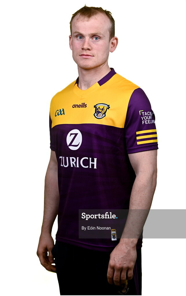 6 March 2023; Simon Donohoe during a Wexford hurling squad portrait session at Wexford GAA Centre of Excellence in Ferns, Wexford. Photo by Eóin Noonan/Sportsfile