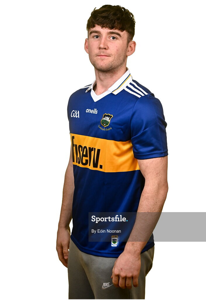 11 March 2023; Cian O'Dwyer during a Tipperary hurling squad portrait session at Semple Stadium in Thurles, Tipperary. Photo by Eóin Noonan/Sportsfile