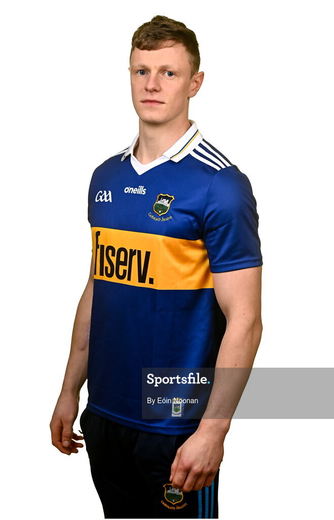 11 March 2023; Bryan O'Mara during a Tipperary hurling squad portrait session at Semple Stadium in Thurles, Tipperary. Photo by Eóin Noonan/Sportsfile