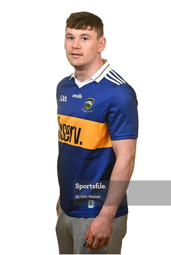 11 March 2023; Alan Tynan during a Tipperary hurling squad portrait session at Semple Stadium in Thurles, Tipperary. Photo by Eóin Noonan/Sportsfile