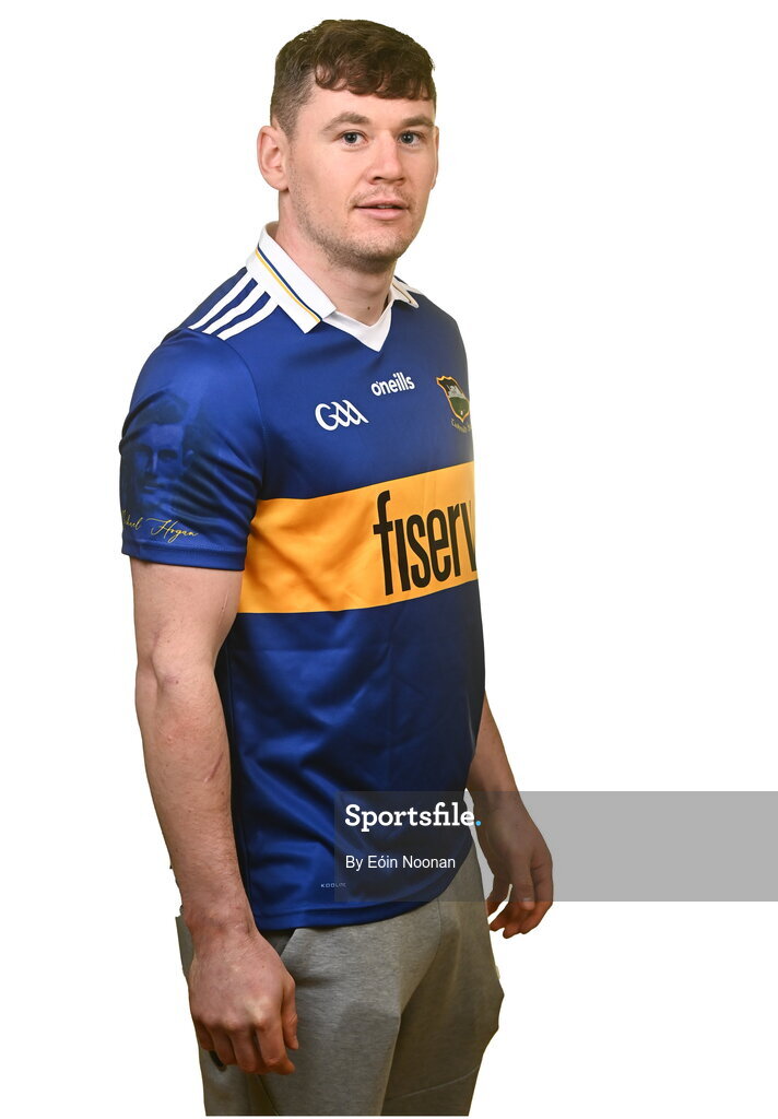 11 March 2023; Alan Tynan during a Tipperary hurling squad portrait session at Semple Stadium in Thurles, Tipperary. Photo by Eóin Noonan/Sportsfile