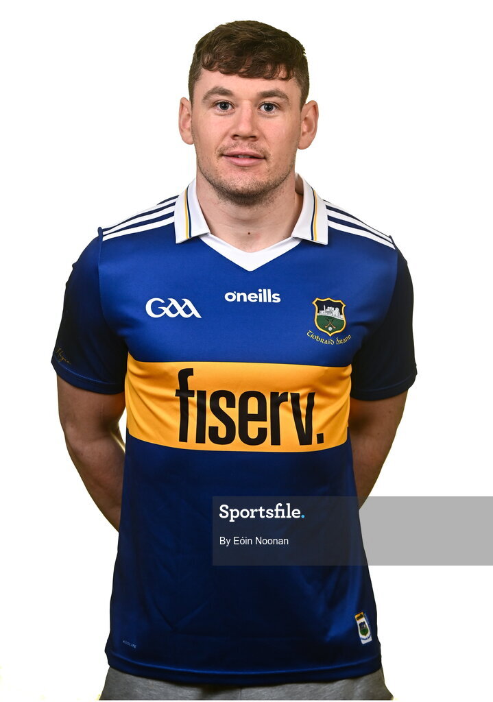11 March 2023; Alan Tynan during a Tipperary hurling squad portrait session at Semple Stadium in Thurles, Tipperary. Photo by Eóin Noonan/Sportsfile