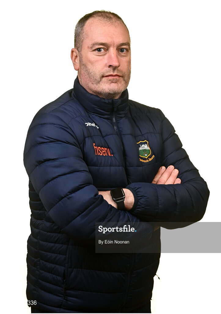 11 March 2023; Manager Liam Cahill during a Tipperary hurling squad portrait session at Semple Stadium in Thurles, Tipperary. Photo by Eóin Noonan/Sportsfile