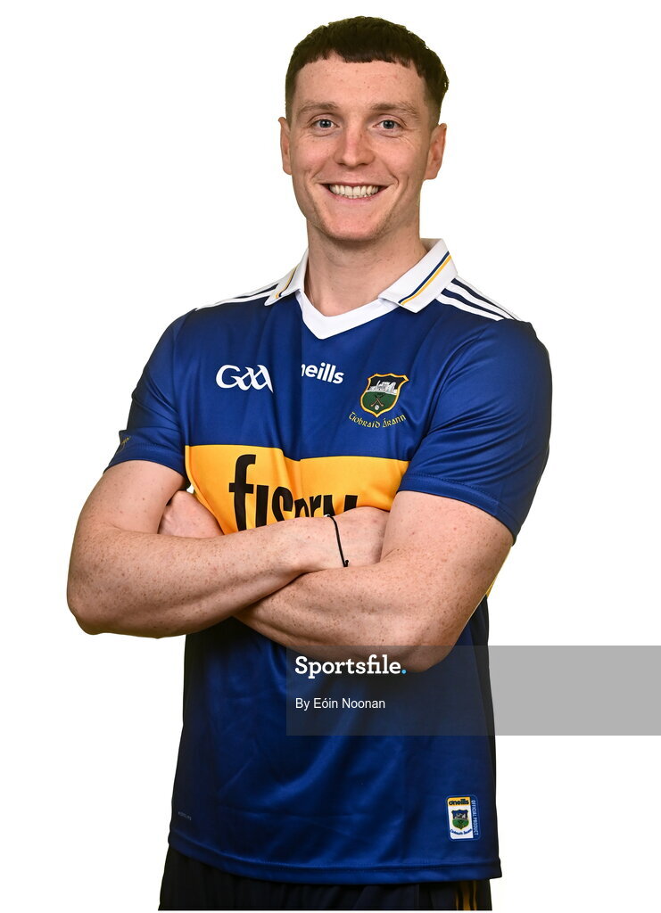 11 March 2023; Joe Fogarty during a Tipperary hurling squad portrait session at Semple Stadium in Thurles, Tipperary. Photo by Eóin Noonan/Sportsfile